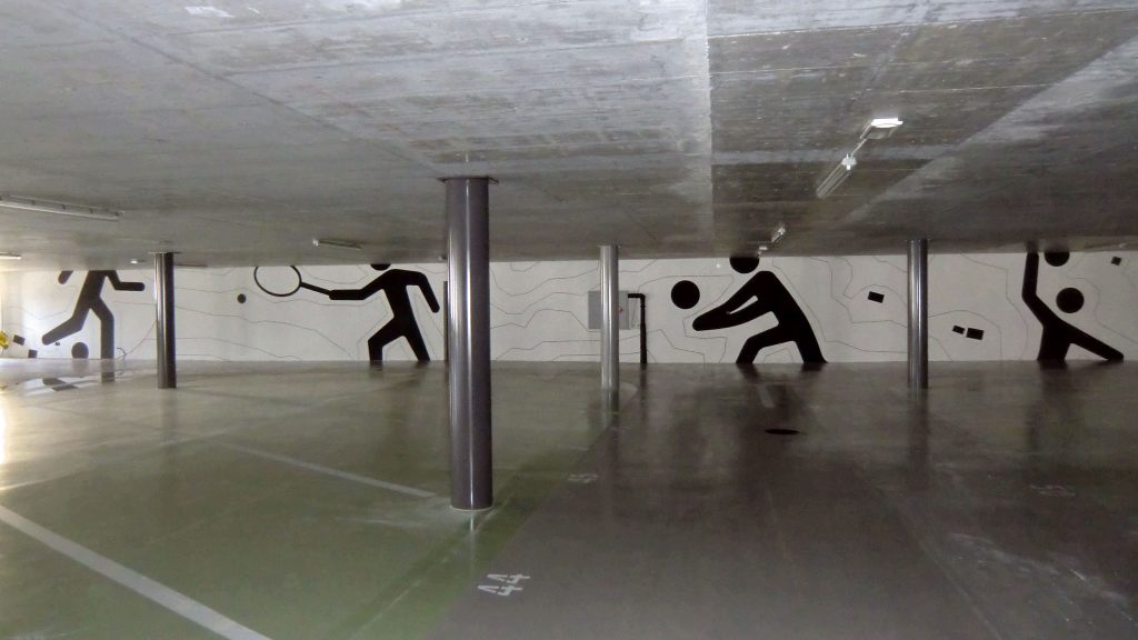 Design Parking Omnisport - Château d'Oex